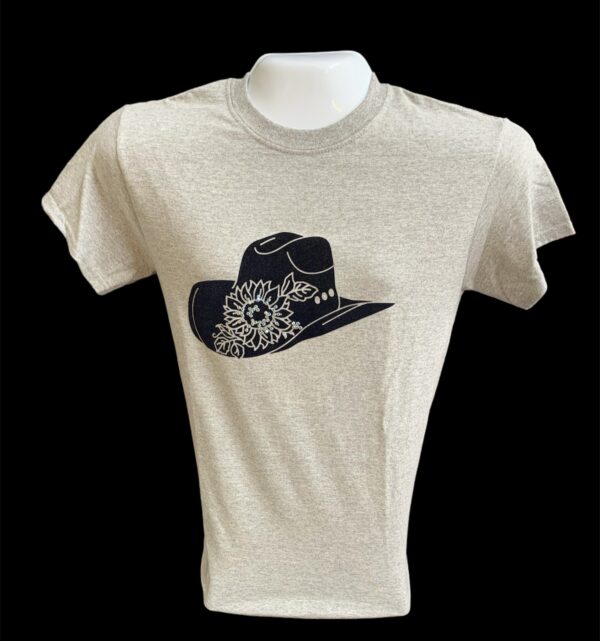 Crew Neck - Navy Cowboy Hat
