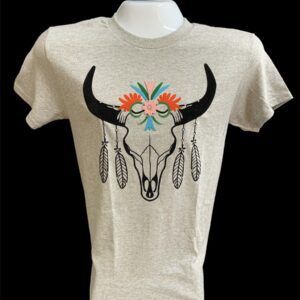 Crew Neck - Bull Skull